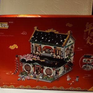 New  LOZ Mini Building Set Family Reunion Dinner # 1034 . 3425pcs
